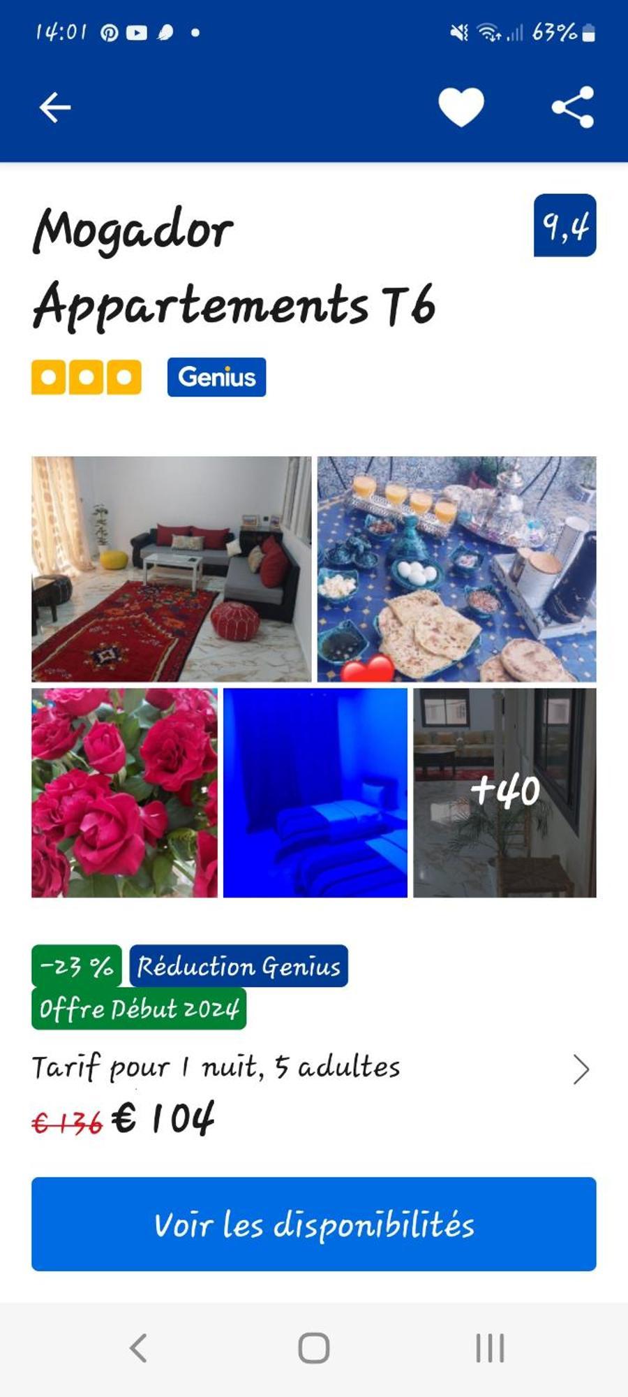 Mogador Appartements T6 Essaouira Eksteriør billede